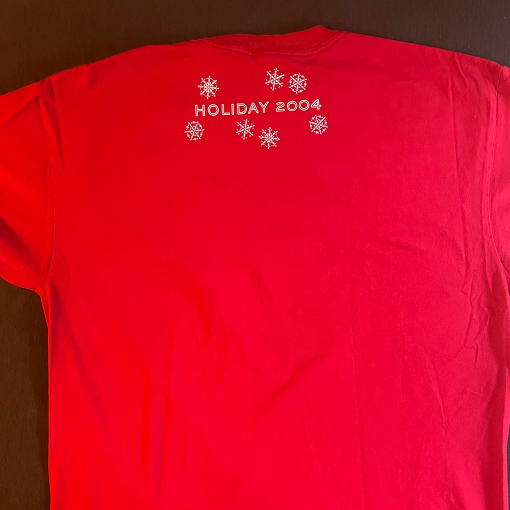 Starbucks Promotional Holiday T-Shirt 2004